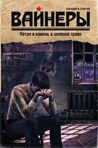 Петля и камень в зеленой траве